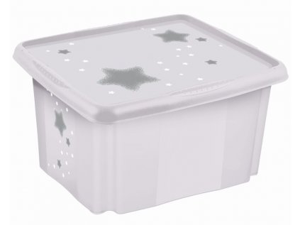 box 24,0 l kosm.bílý, 42,5x35,5x22,5cm, plast