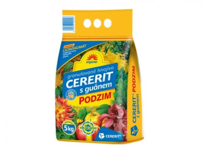 Hnojivo CERERIT ORGAMIN podzimní s guánem 5kg