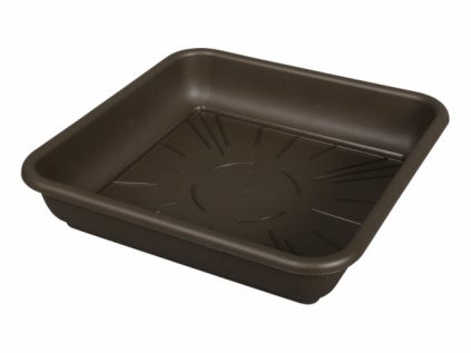 Podmiska QUATTRO 17x17cm plast, pro květináč QUATTRO 30x30cm
