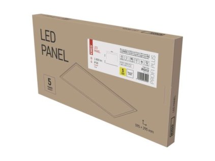LED panel PROXO 30×60, obdélníkový vestavný bílý, 19W neutrální b.