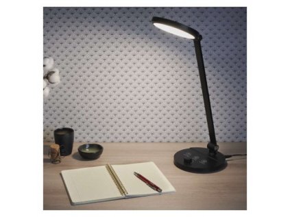 LED stolní lampa CHARLES, černá