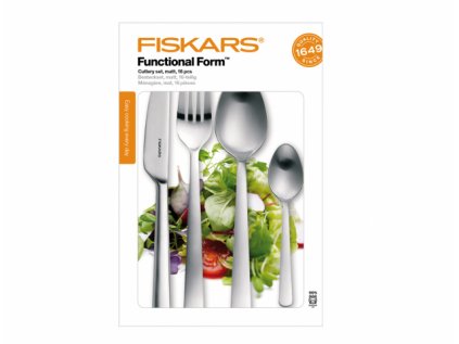 Souprava příborů FISKARS FUNCTIONAL FORM matná 16ks 1002958