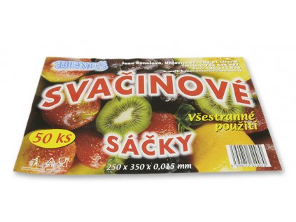 sáčky 25x35cm- 50ks-svačinové, MI