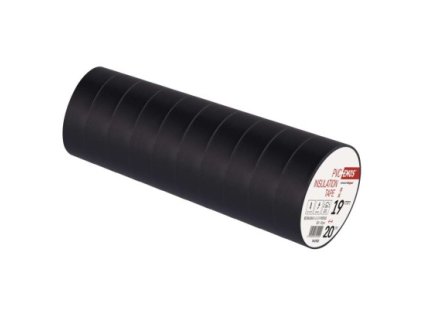 Izolační páska PVC 19mm / 20m černá