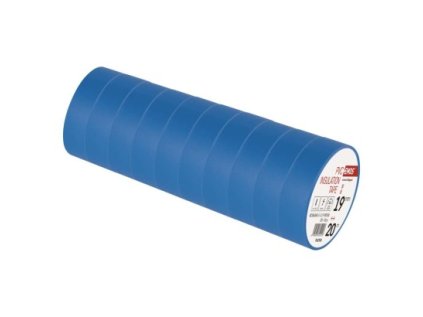 Izolační páska PVC 19mm / 20m modrá