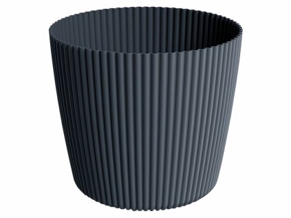 Obal na květník MILLY ROUND plastový d17x15cm