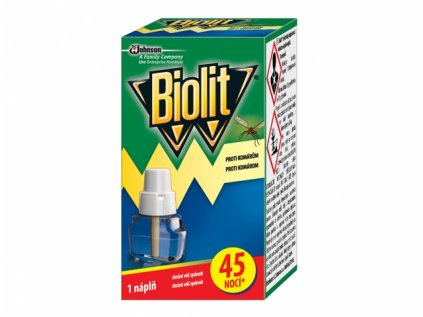 Náplň BIOLIT do elektrického odpařovače proti komárům 45nocí