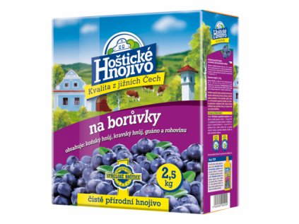 Hnojivo HOŠTICKÉ na borůvky 2,5kg