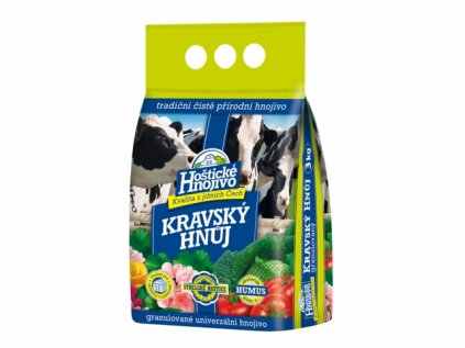 Hnůj kravský HOŠTICKÝ 3kg