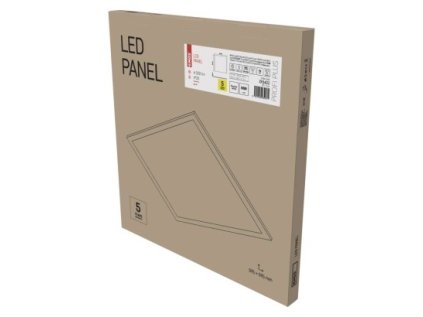 LED panel 60×60, čtvercový vestavný bílý, 40W neutr. b. UGR, Emergency