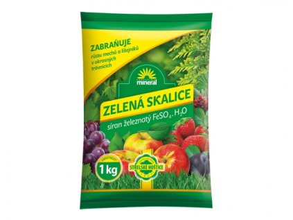 Skalice zelená MINERAL FeSO4 1kg