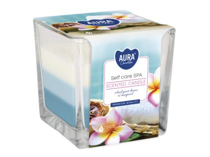 Svíčka ve skle DUHA SPA SELF CARE vonná 170g