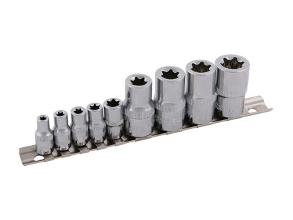 Hlavice vnitřní torx sada 9ks E5-E18