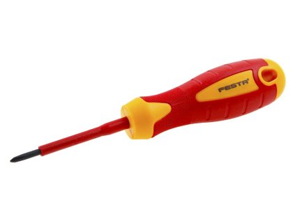 Šroubovák elektro FESTA CrV PZ 1x80mm VDE 1kV