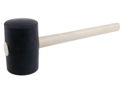 Palice gumová 90mm 36cm násada dřevo