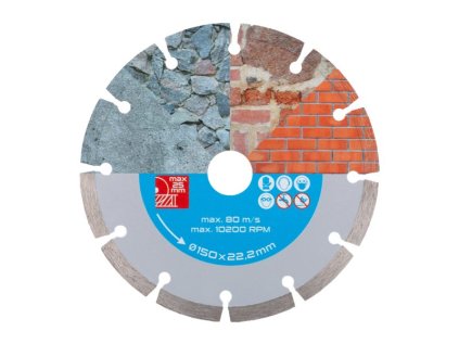 Kotouč diamantový WESTBERG 150x2.2x22.2mm segmentový