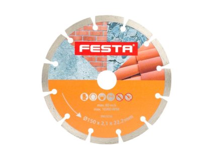 Kotouč diamantový FESTA segment 150x2.6x22.2mm