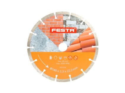 Kotouč diamantový FESTA segment 180x2.4x22.2mm