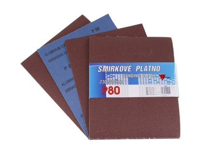 Plátno smirkové WESTBERG 230x280mm P80 10ks