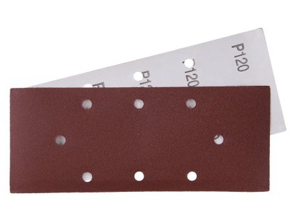 Papír brusný WESTBERG 93x230mm P120 8otvorů 5ks