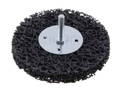 Kartáč rotační radiální nylon 100mm stopka