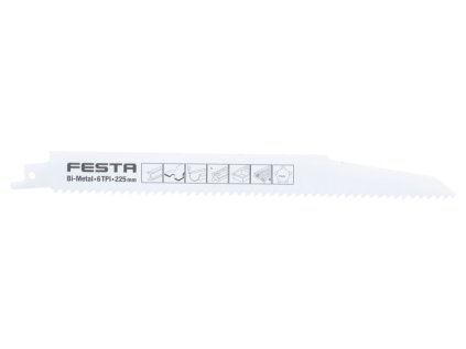 Plátek pilový FESTA do ocasky 225x22x1.6mm, BiM 3ks