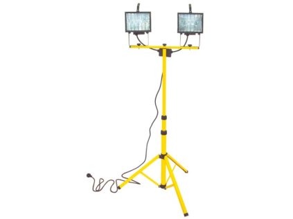 Světlo stavební halogen 2x400W teleskop