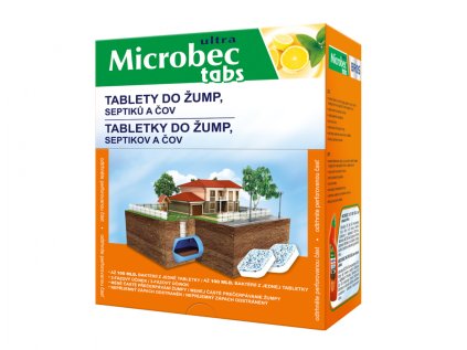 Tablety BROS MICROBEC do žump,septiků a ČOV 16x20g