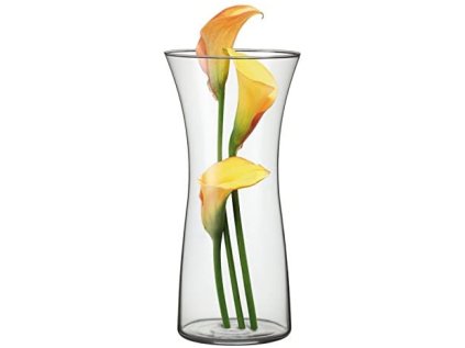 váza ROSE WAZON 30cm, d14,2 sklo SIMAX