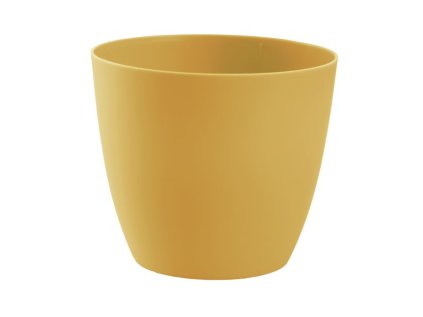 obal d15cm ELLA medová, matná, plast