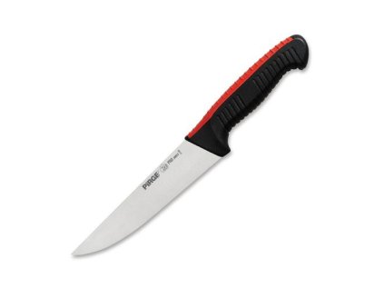nůž řeznický 160mm/d.29,5cm PIRGE černý/červený