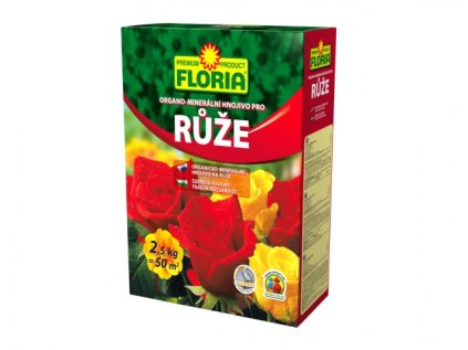 Hnojivo FLORIA organo-minerální na růže 2,5kg