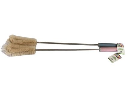 kartáč lahv.dvojitý, 63cm, násada kov/plast