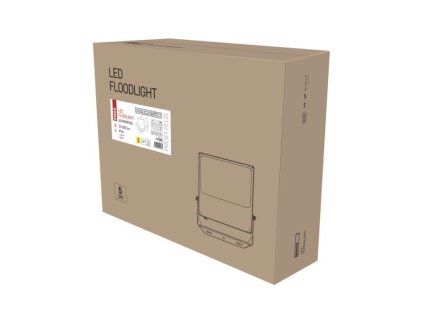 LED reflektor ASIMO asymmetric 300W, černý, neutrální bílá