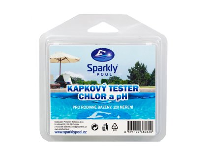 Kapkový tester chlor a pH