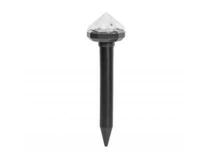 Solární odpuzovač hlodavců a krtků diamantový LED/ABS CTRL-MO113S
