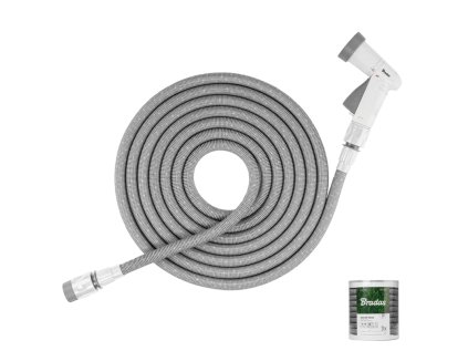 Smršťovací hadice 8-24 m SECRET HOSE šedá set