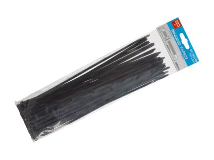 Pásky vázací WESTBERG 300x4.8mm 50ks černá