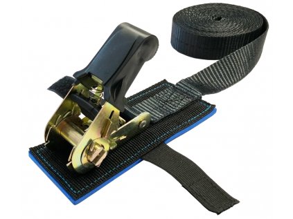 Upínací popruh s ráčnou 25mm x 5m, ochrana proti poškrábání