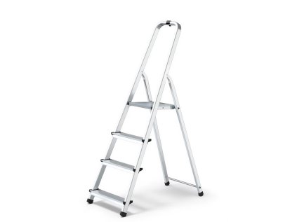 schůdky Al 1x4 HOME jednostranné s madlem