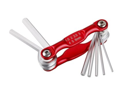 Sada L klíčů inbus FESTA CrV 1,5-6mm zavírací