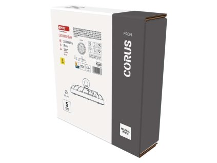 LED průmyslové závěsné svítidlo HIGHBAY CORUS 83W