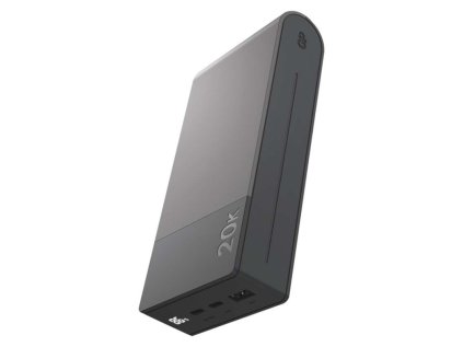 Powerbanka GP M2+ Series, 20 000 mAh, 22,5 W, šedá