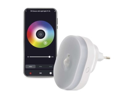 GoSmart PIR senzor (pohybové čidlo) s nočním světlem, WiFi