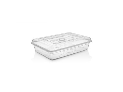 box 6,5l MULTI 42,5x30x10,5cm, víko, transp.plast
