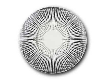 talíř d27,0cm mělký, IRIS, porcelán