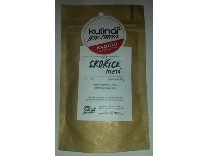 koření-"K"-SKOŘICE MLETÁ, sáček-30g QQ