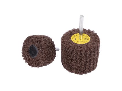ABRASIVES Kotouč brusný vliesový na stopce | 80x50x6 mm, zr. 120, medium