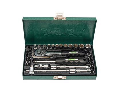 HONITON Sada hlavic 1/4” 33 dílů