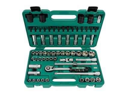 HONITON Sada hlavic 1/2” 64 dílů